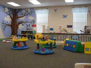 A daycare classroom in Columbus Ohio