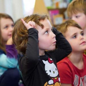 children learning in our preschool